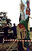 Installation of the Packenham totem project ... a colonial pole 2003